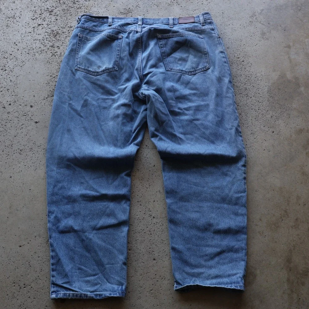 Vintage L.L. Bean Relaxed Fit Jeans Mens 40x30 Blue Denim Straight Leg